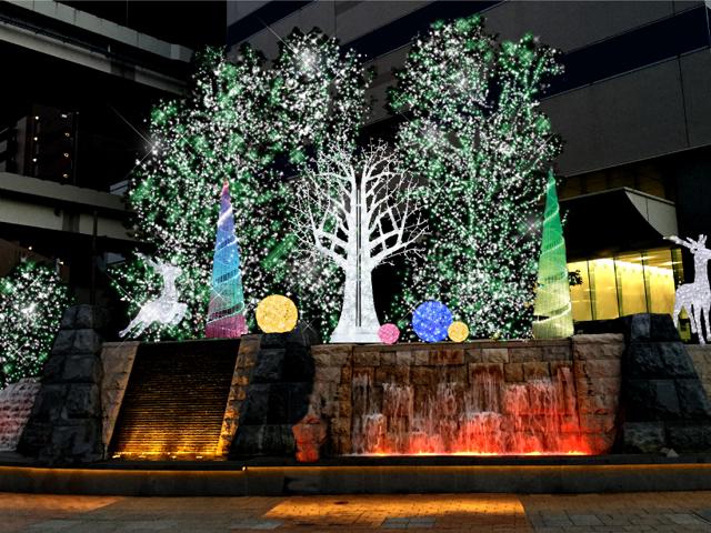 深川ギャザリア クリスマスイルミネーション 2016