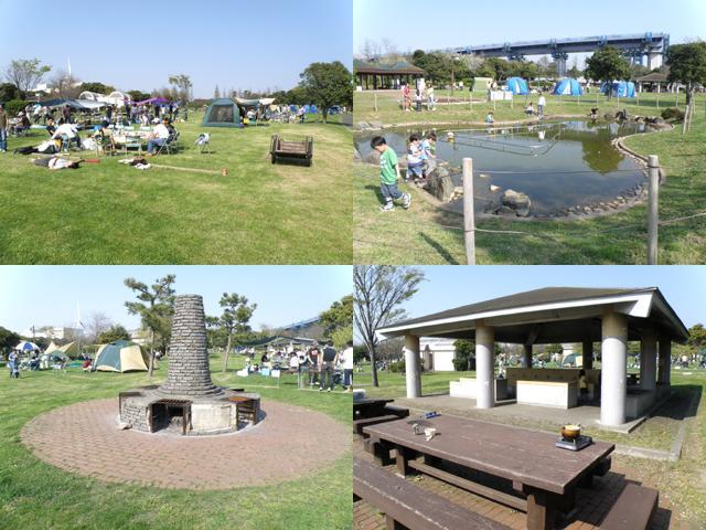ゴールデンウィークは区立若洲公園キャンプ場でバーベキュー