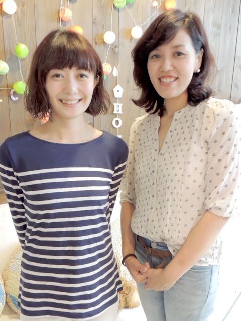 大山 スタイリスト & 上田 スタイリスト