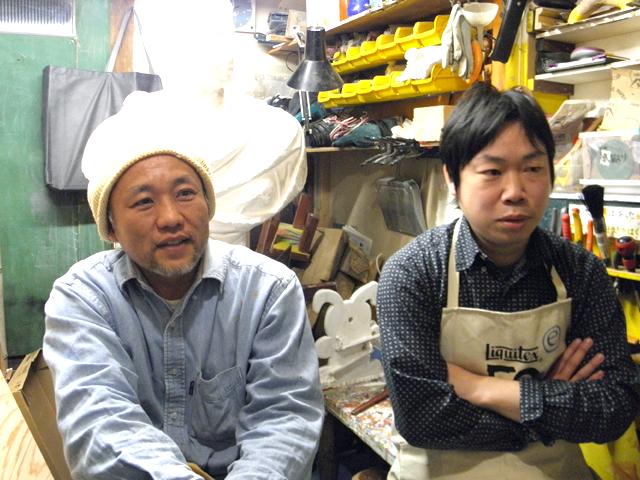 荒野 代表 ＆ 江川 講師