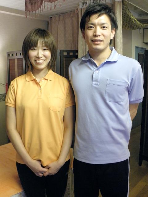 石川チーフ ＆ 佐藤リフレクソロジスト