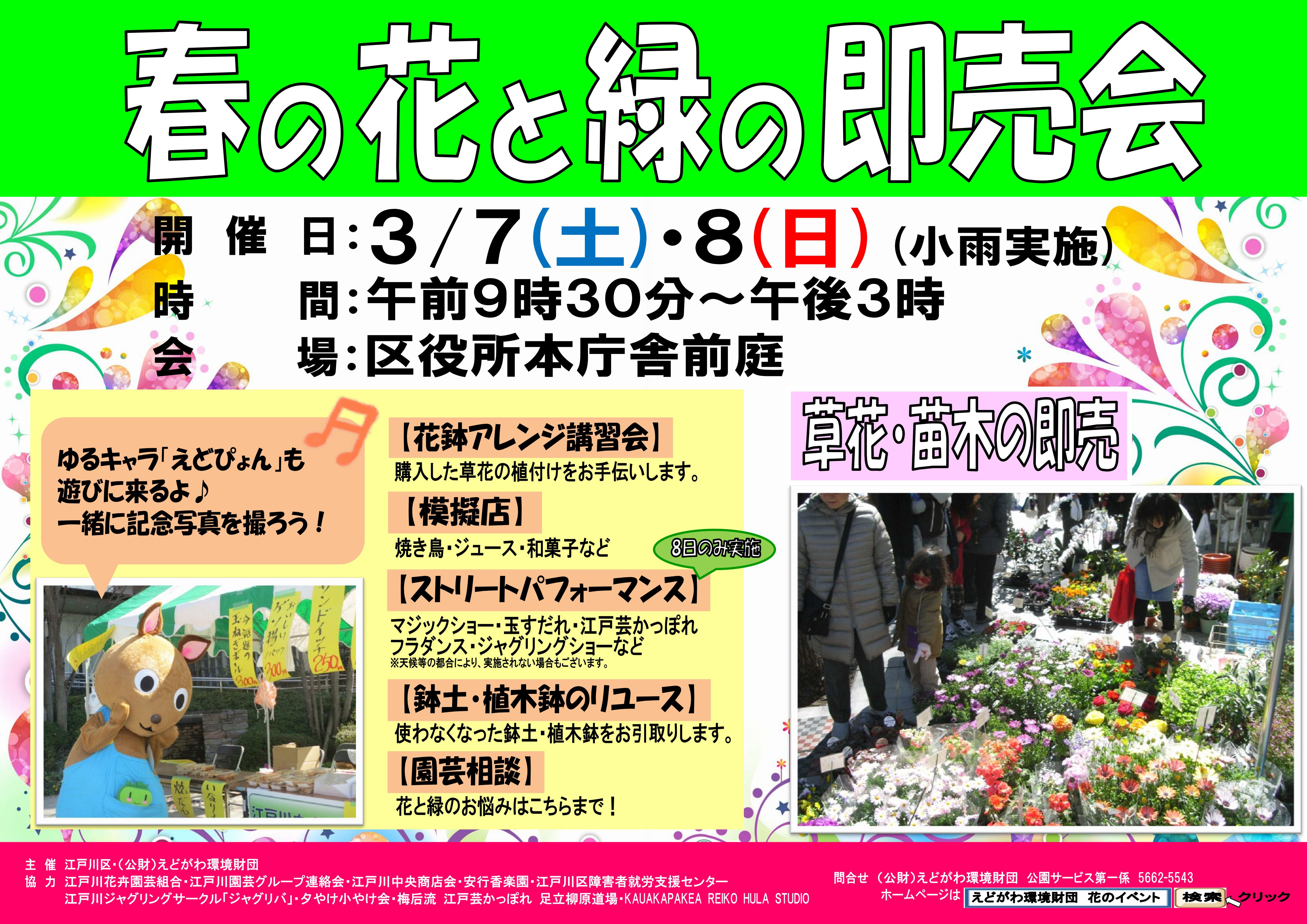 区役所本庁舎前庭 ECO（Edoga...